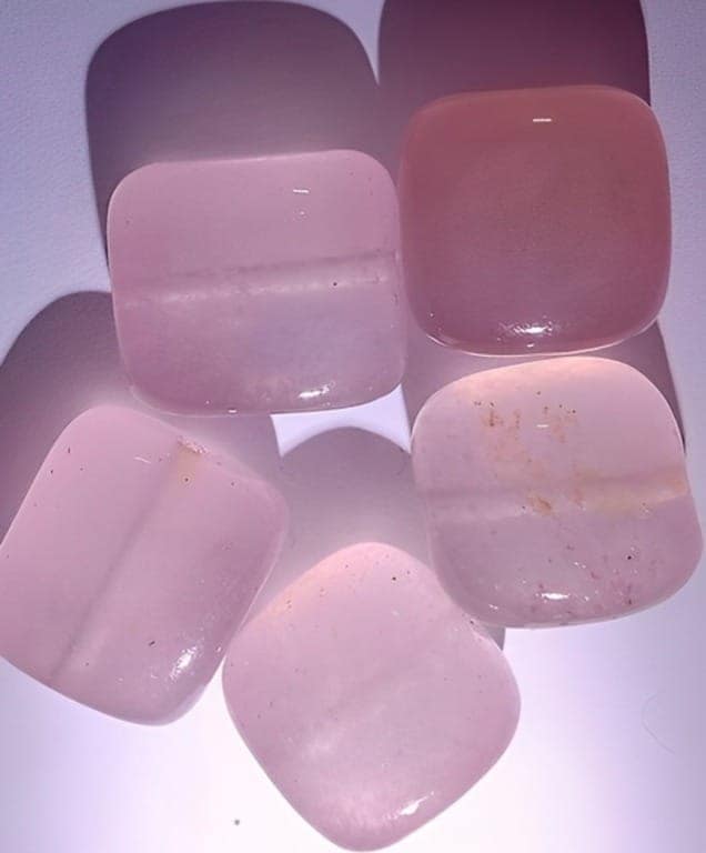Rose Quartz Square Beads (15mm) Pack for Jewelry Making, DIY Crafts, and Collection - Exquisite Gemstones view 2