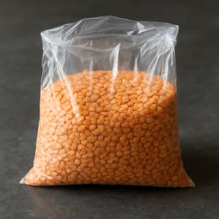 Chandrakali Mart's masoor dal (red lentils)