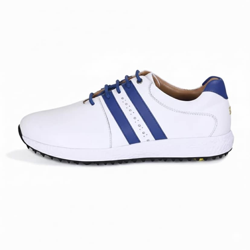 HITCARO Men Proffessional Leather Golf Shoes | Lace-Up | Phylon Sole |Waterproof | Comfortable | Breathable | Sports Shoes view 4