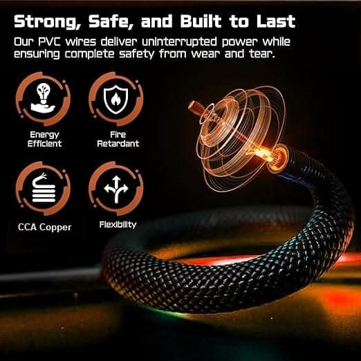 VRINDACab Green 0.75MM Insulated Electrical Wire | Flexible Copper/CCA Cable for Household, Office & Industrial Use view 6