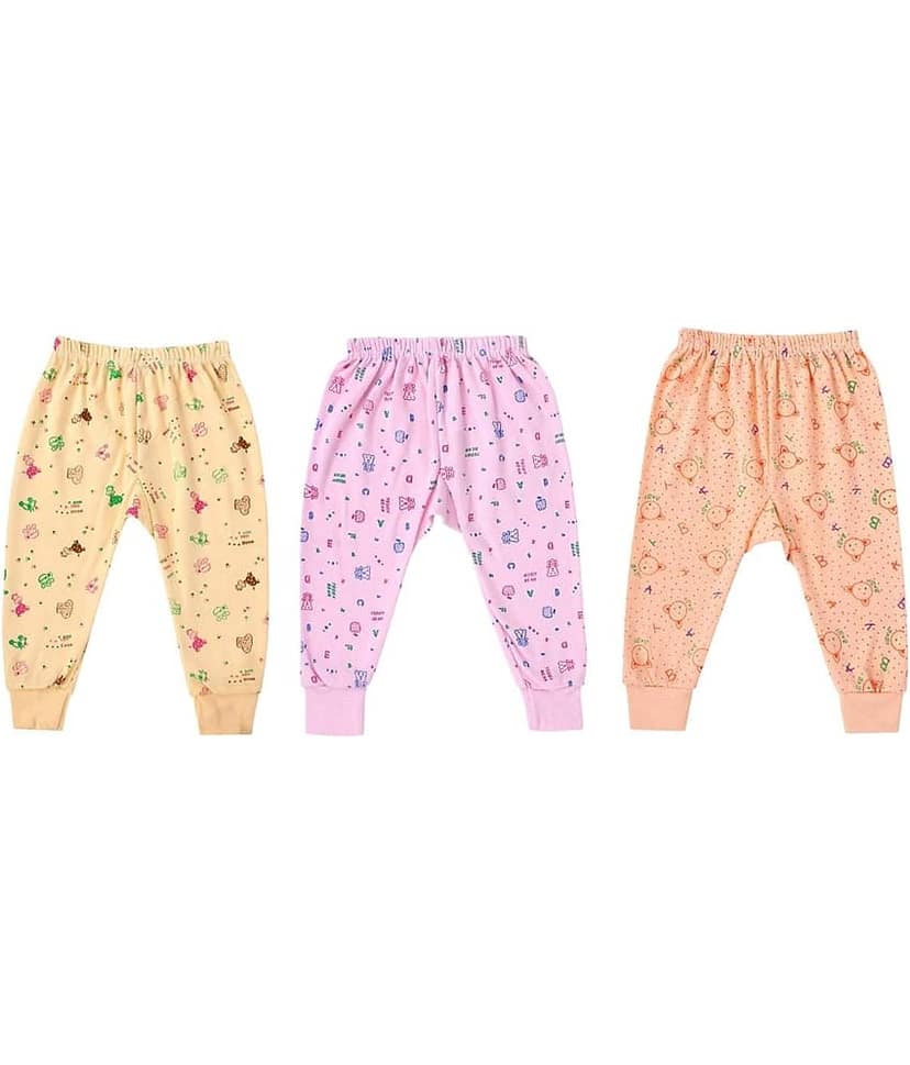 DAYAKU Pack of 3 Cotton Blend Three-Fourth For Boys ( Multicolor )