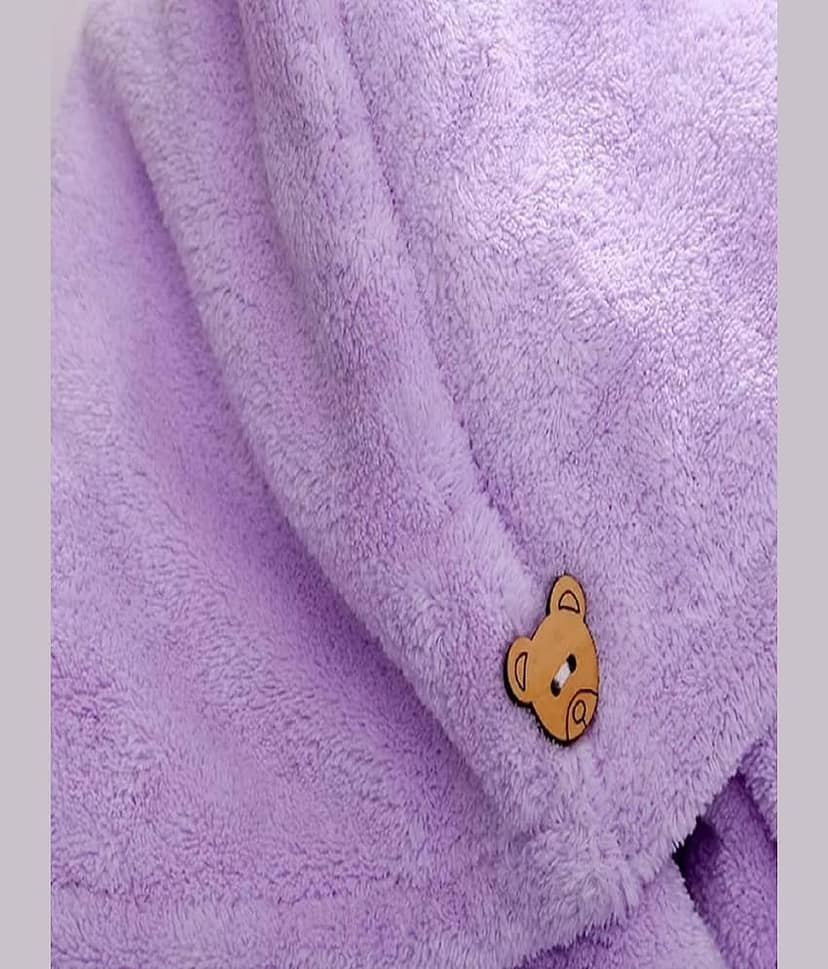 Midastra Purple Hair Towel Wrap ( Pack of 1 ) view 2