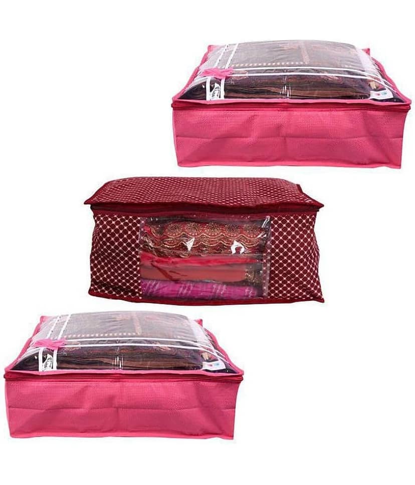 Bulbul Multi Saree Covers - 3 Pcs