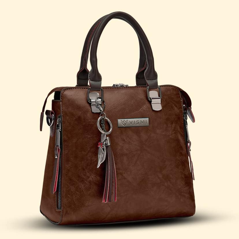 VISMIINTREND Stylish Sling Bag | Pu Leather Crossbody Satchel Bag | Women Handbag for Office | Travel | Daily Use | Detachable Adjustable Strap view 2