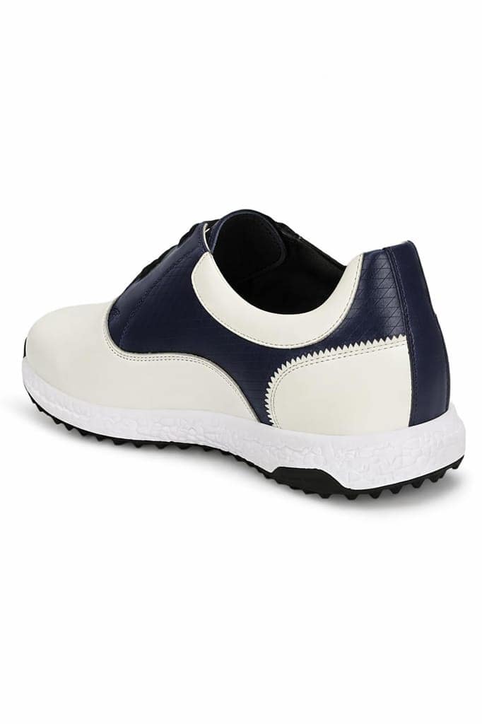 HITCARO Men's Proffessional Leather Golf Shoes | Lace-Up | Waterproof | Comfortable | Breathable view 2