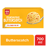 Kwality Walls Frozen Dessert - Butterscotch, 700 Ml