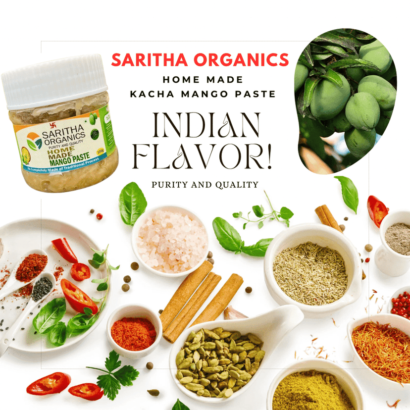 Home Made Kacha Mango Paste -500g (100% Natural and Pure - No Artificial Flavors or Preservatives) view 3