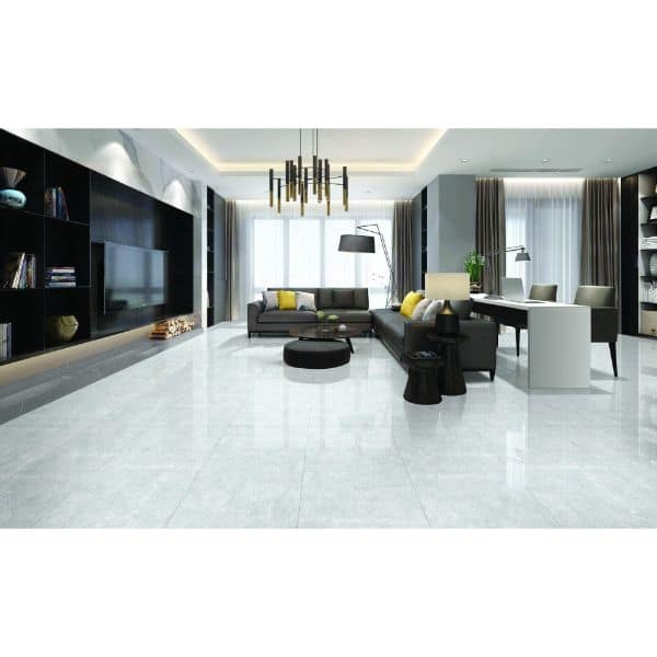 Orientbell Floor Tiles PGVT Spice Gris 4 Pcs