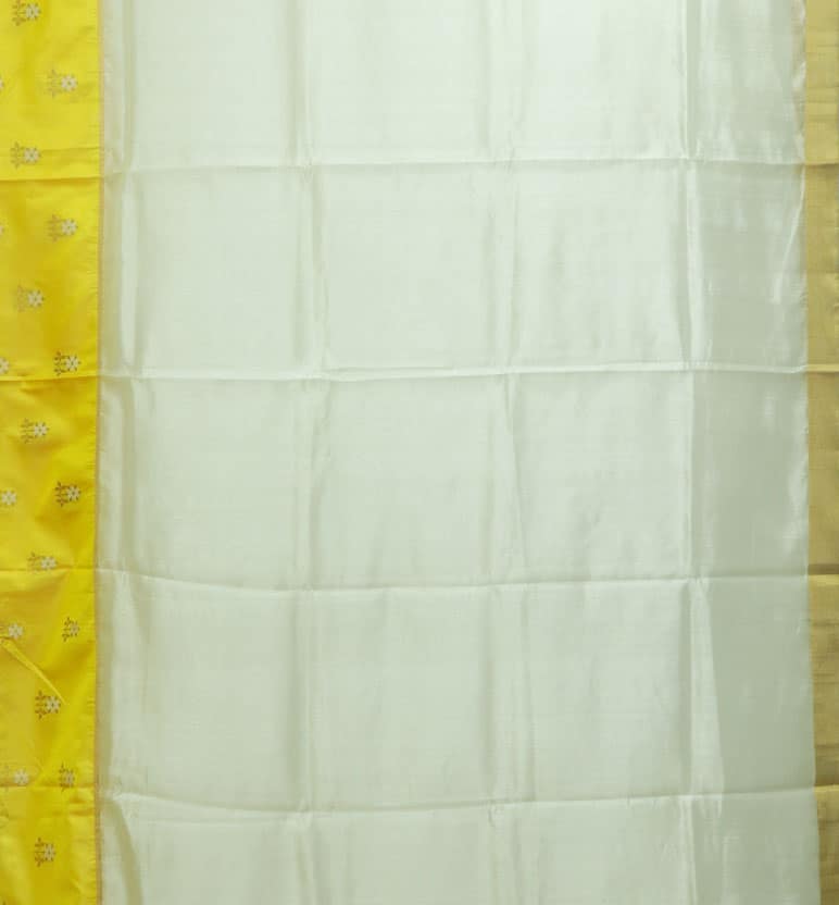 Handloom Chanderi Silk Saree view 3