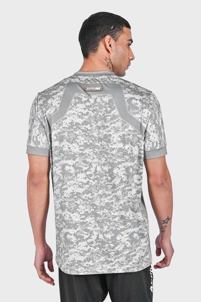 Geometric Camo Crew Neck view 4