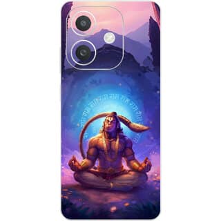 Yug Emporium Oppo A3x Shree Hanuman ji (Back Cover, Multicolor)