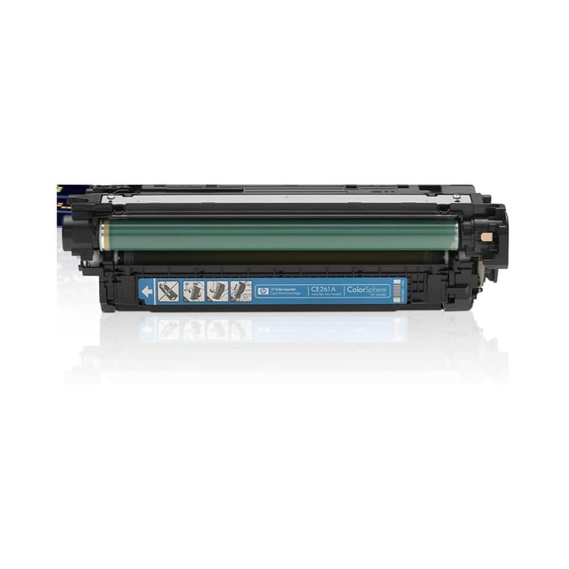 HP 648A Cyan Original LaserJet Toner Cartridge (CE261A) view 3