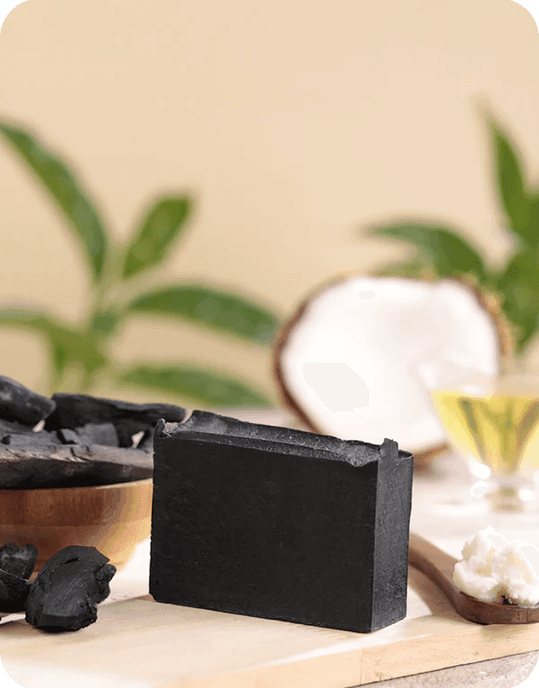 Charcoal Handmade Soap: Elevate Your Skincare Routine with Natural Organic Cleansing Perfection! view 6