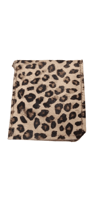 Ganpati Enterprise Handcrafted Leopard Print Card Holder ID/Visiting/Debit/Credit Card Wallet for Men