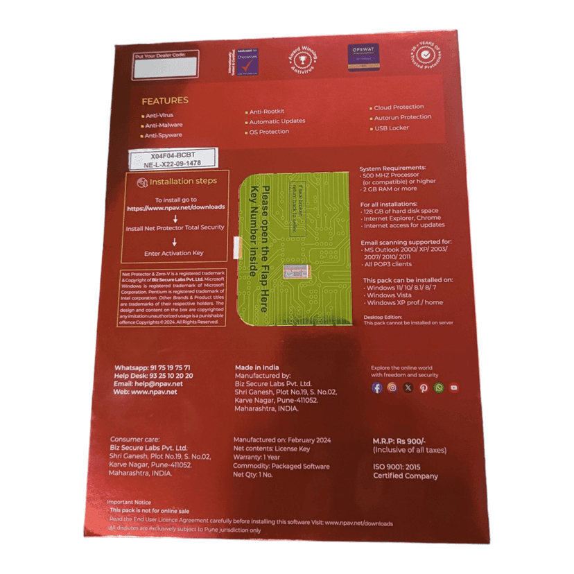 Secure Your Digital Life: Net Protector Antivirus Pro 2024 view 2