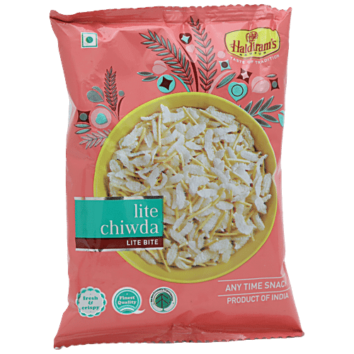 Haldirams Namkeen - Lite Chiwda, 50 g Pouch