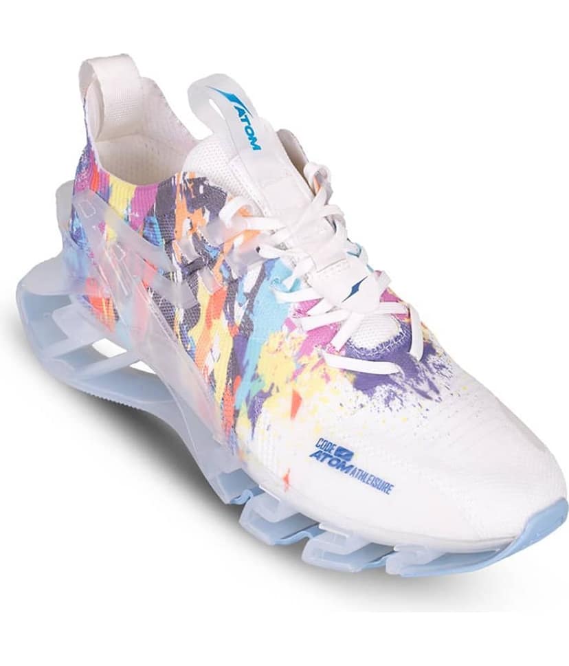 ATOM Spring Edge Alpha 2 White Men's Sneakers view 2
