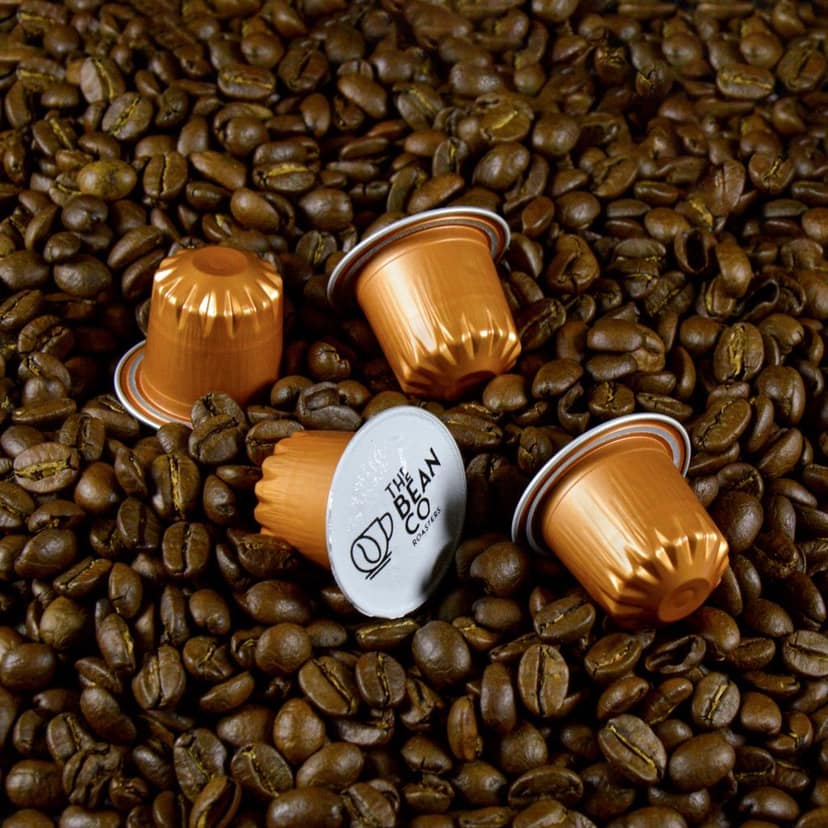 The Bean Co Roasters Forte Aluminium Coffee Capsules | Intensity 9 | Bold & Full-Bodied | Medium - Dark Roast | 100% Premium Arabica view 4