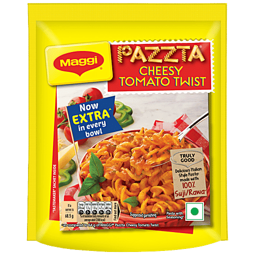 MAGGI Pazzta Instant Pasta - Cheesy Tomato Twist, 64 g