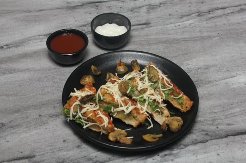 Cheese mushroom roasted sandwich