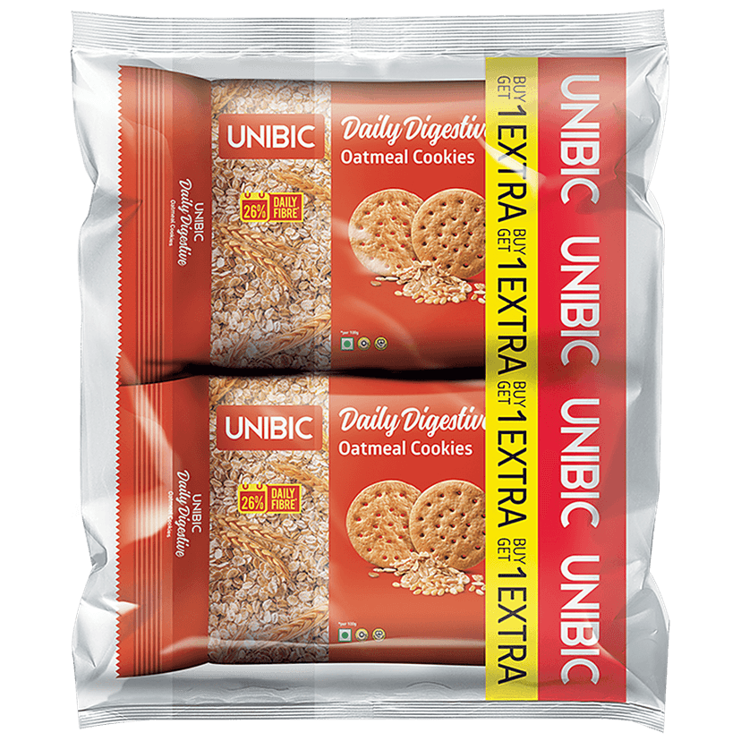 Unibic Cookies - Daily Digestive Oatmeal, 150 G