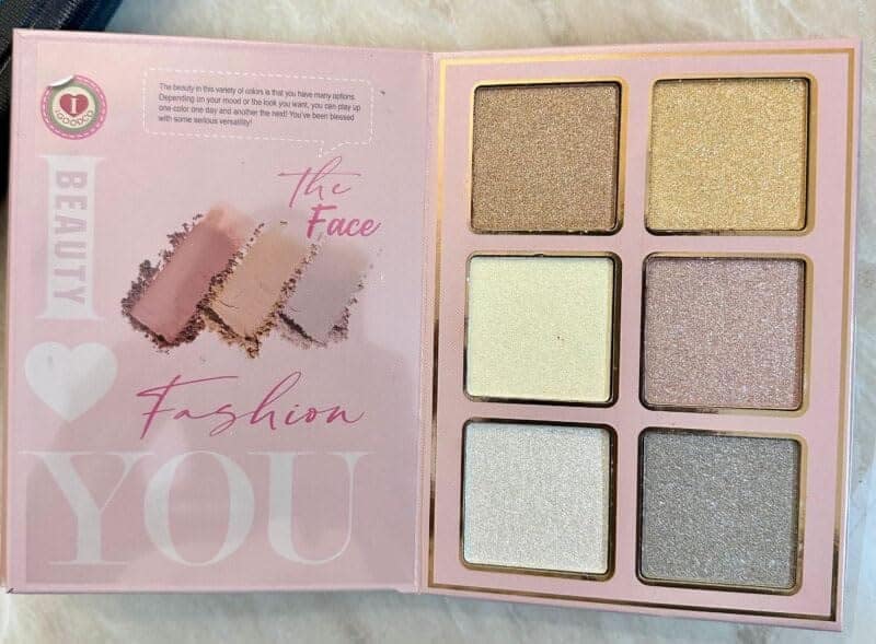 5in1 Book-Style Foldable Makeup Palette Set | Portable & Long-Lasting | Contour Blush Highlight Eyeshadow, Professional 48 Shades, Suitable for Multiple Skin Tones & Makeup Looks, Gift Idea All In One MakeupBook view 5