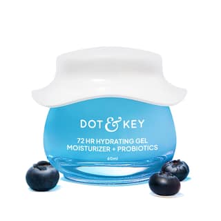 DOT & KEY 72HR Hydrating Gel Moisturizer + Probiotics For Face, For Oily Combination Skin, Non-Stop Hydration, With Hyaluronic + 5 Ceramides, Lightweight, Non-Sticky, Non-Greasy, Heals Damaged Skin I For All Skin Types | 60Ml DOT & KEY 72HR Hydrating Gel