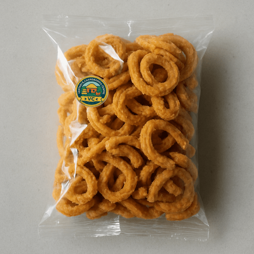 Vanthala.Chandramma Centre's chekkalu - traditional indian snack