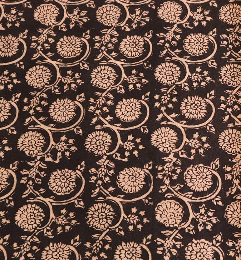 Hand Block Printed Bagh Cotton Double Bed Sheet view 7