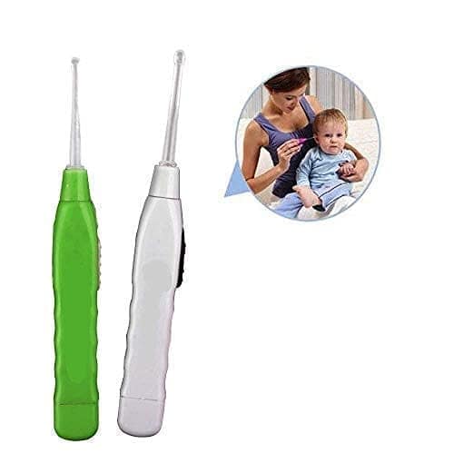 LED Flashlight Earpick for Ear wax remover and cleaner, Ear cleaning tools for kids and adults (Pack of-2, Multicolor) view 2