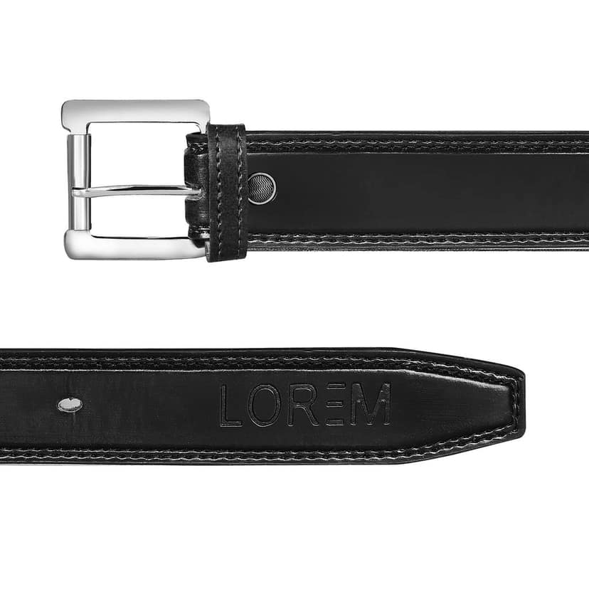LOREM Brown Formal/casual PU Leather Belt For Men BT08-BKL06 view 3