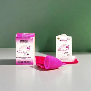 Manarika Feminal Cup Happy Periods Menstrual Cup (Large)
