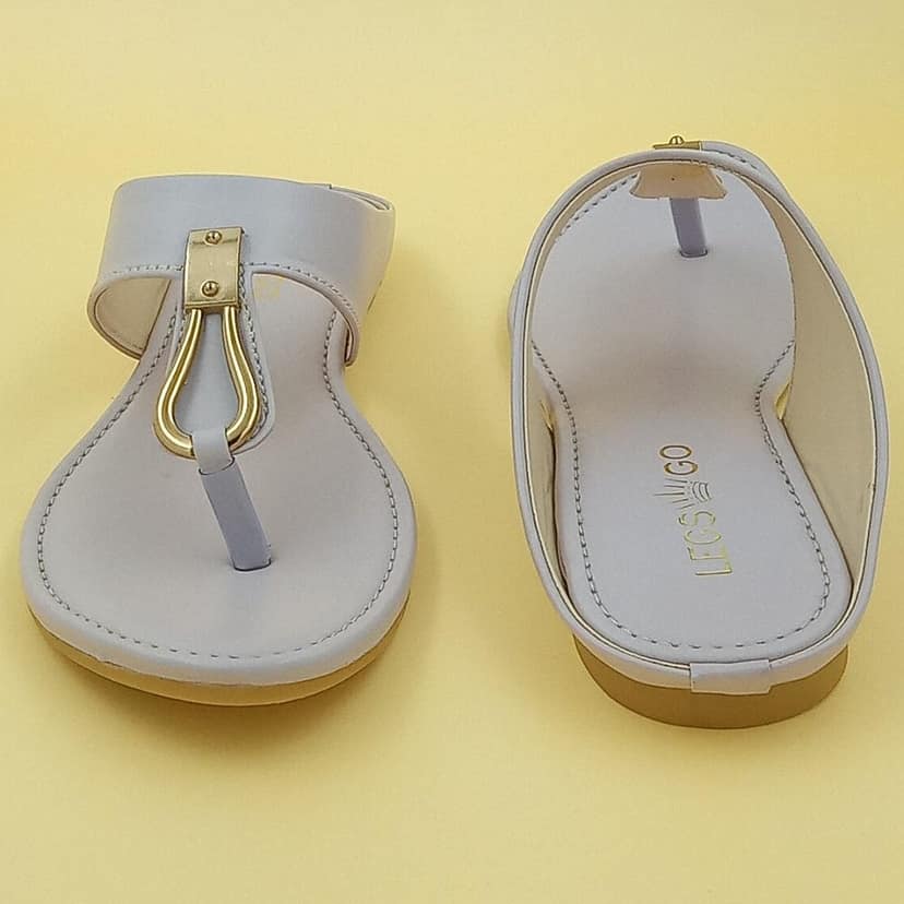 LEGS GO Peach Stylish flats for women , Casual and Ethnic Wear view 4