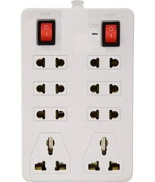 AMOR 8 Socket Extension Board Suitable for Mobile and Laptop Charging Socket Extension Board