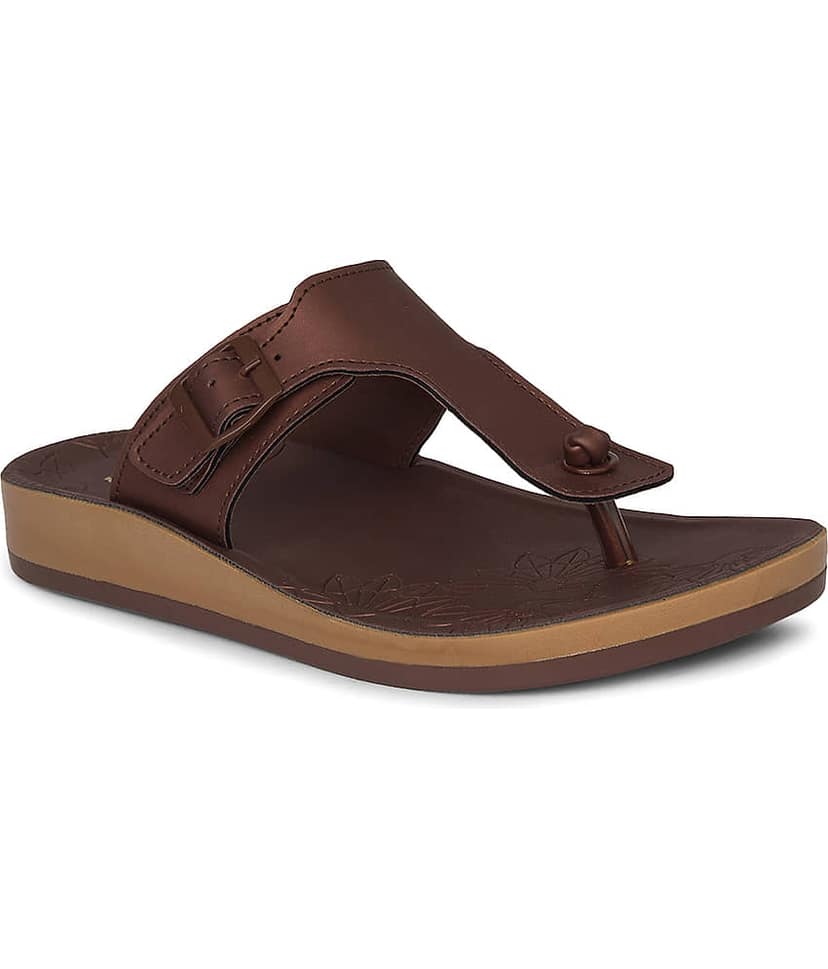 Bata Brown Women's Slipper