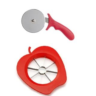 pizza Cutter and Apple Cutter Combo