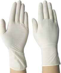 Disposable Sterile Latex Surgical Gloves (50 Pairs)