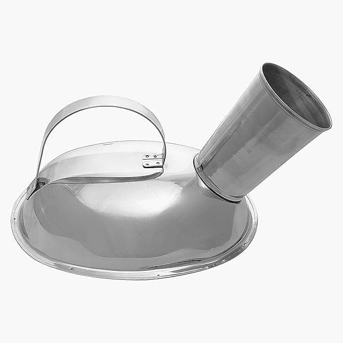 FAIRBIZPS Stainless Steel Urine Pot and Spit Mug Combo - Durable, Rust-Resistant, and Easy to Clean view 2