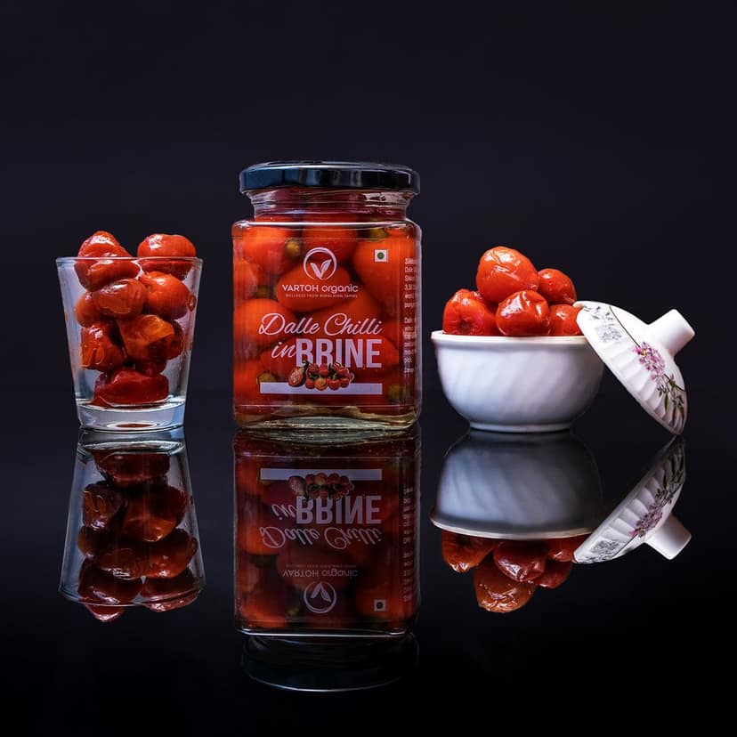 Vartoh Organic Dalle Chilli in Brine