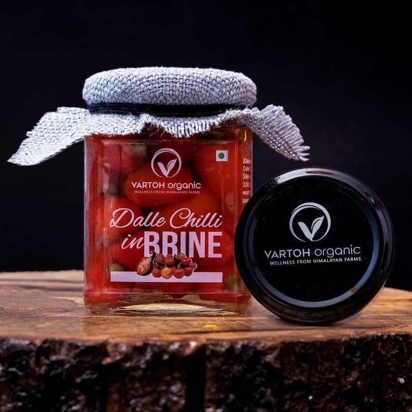 Vartoh Organic Dalle Chilli in Brine view 2