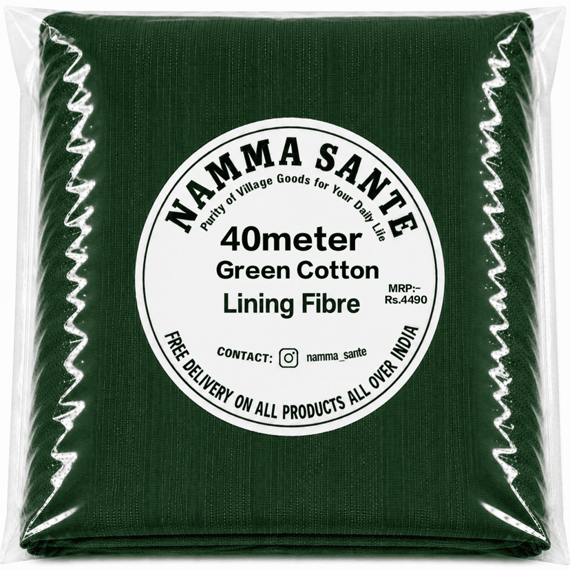 Green Cotton Lining Fabric (Bada Panna), Green Cotton Lining Fibre (Bada Panna), Green Lining Cloth (Bada Panna), Soft Green Cotton Lining (Bada Panna), Green Garment Lining Fabric (Bada Panna)