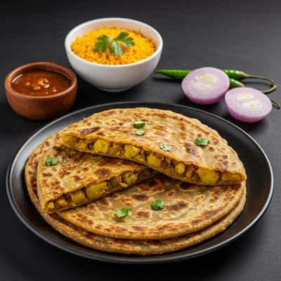 Aloo Tawa Paratha