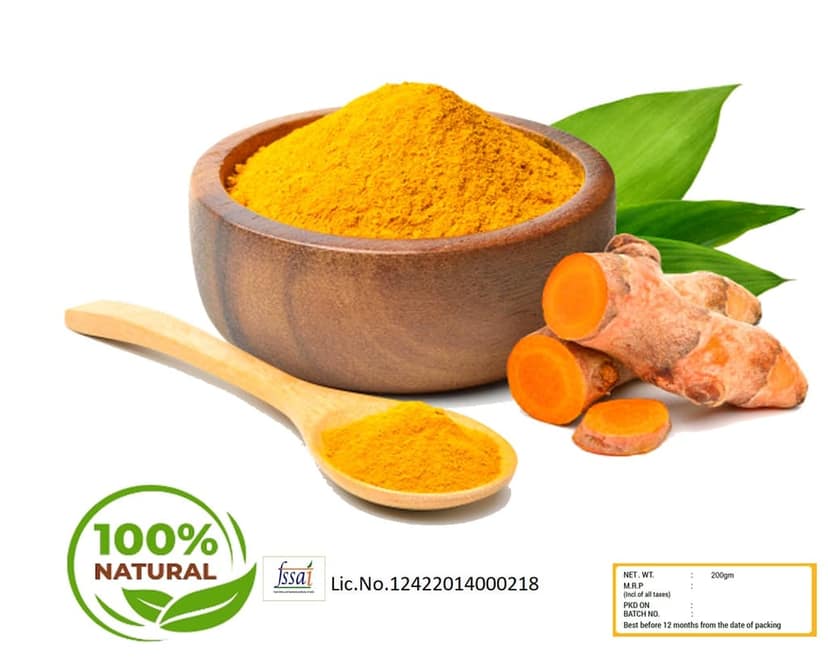 Kollihills Natural Turmeric Powder , 200g view 3