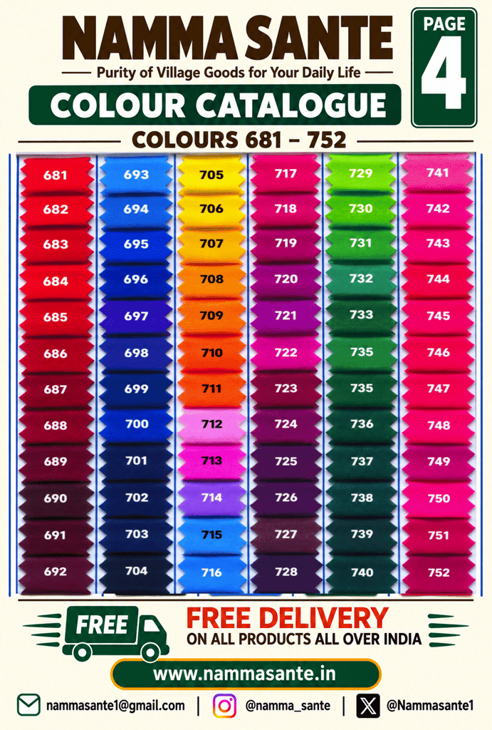 All Cotton Lining Fibre – 1 Metre – Colour Options 600-699 view 5
