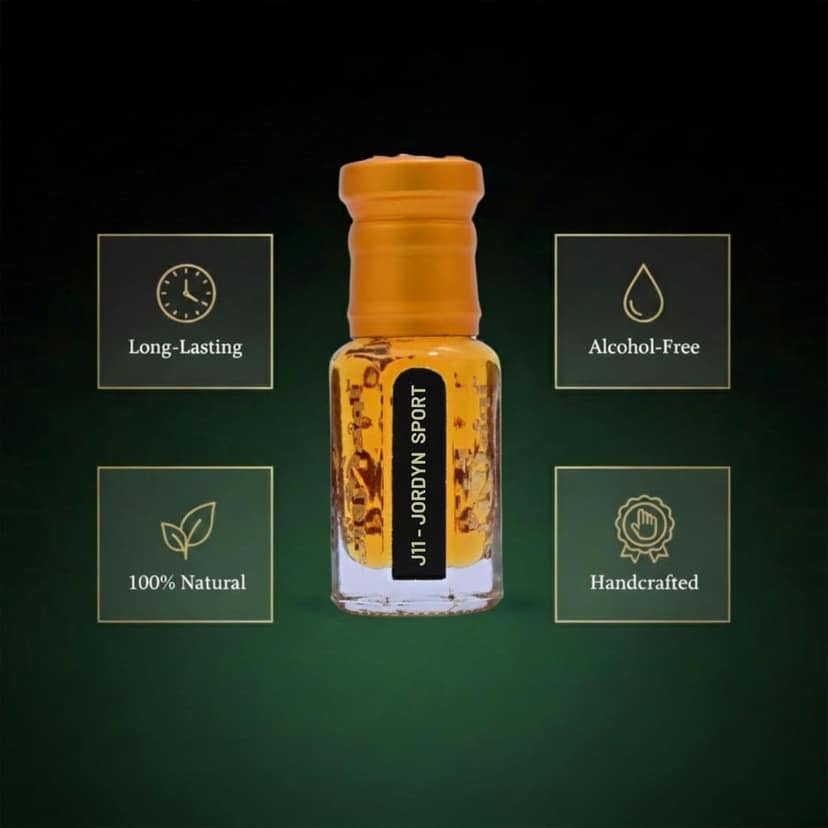 alnaqi fragrances Jordan Attar_parent| Perfume Oil | Alcohol-Free Roll-On Arabian Attar | Long-Lasting Concentrated Perfume Oil | Fresh Woody Strong Arabic Fragrance | Unisex view 4