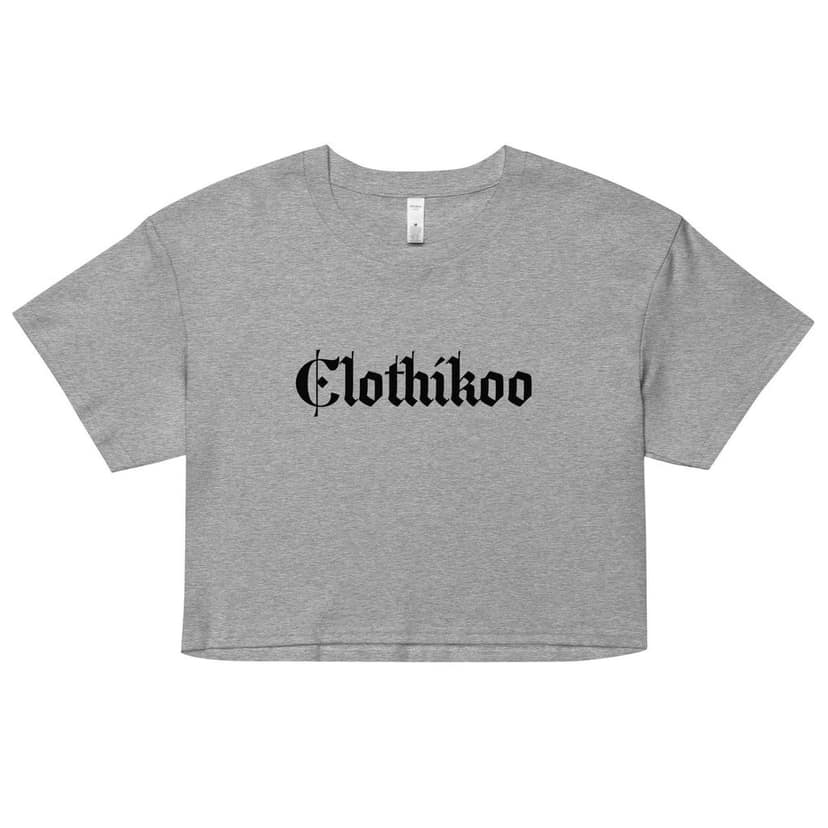 Clothikoo Women's Crop Top view 4