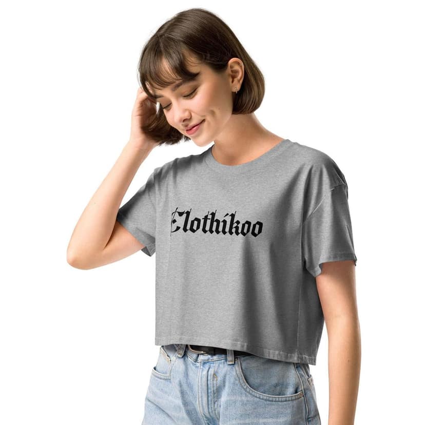 Clothikoo Women's Crop Top view 9