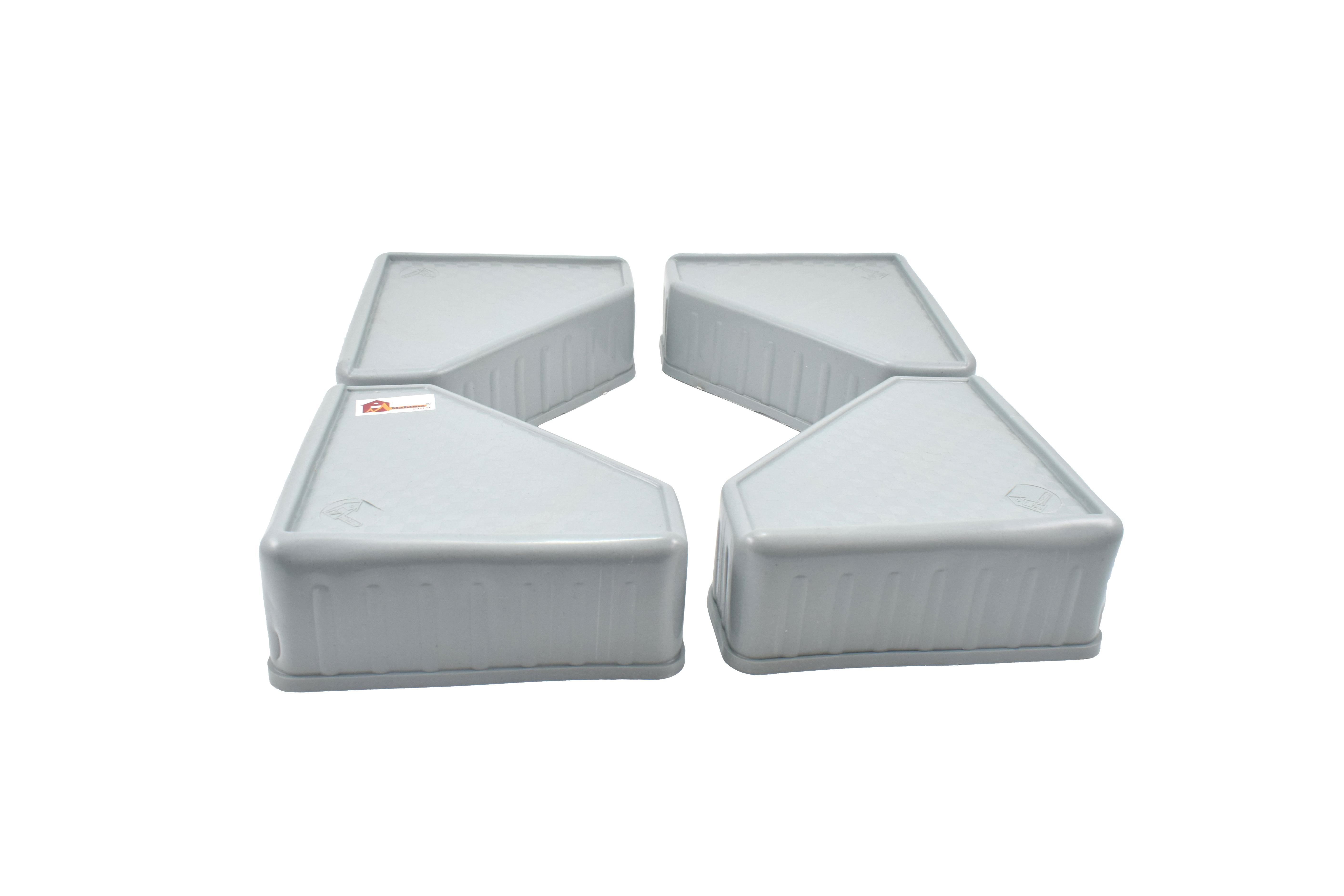 Mahima Gold Multipurpose Jumbo Satand for Washing Machine, Cupboard, Refrigerator, Table(4 Piece).