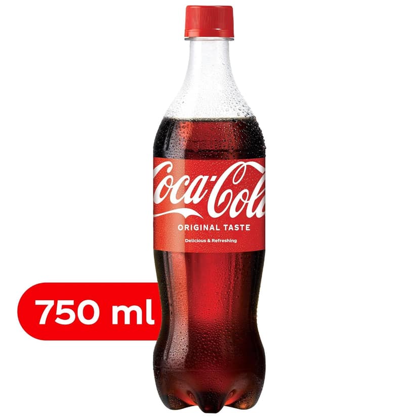 Coca-Cola Original Taste Soft Drink Pet Bottle, 750 Ml view 2