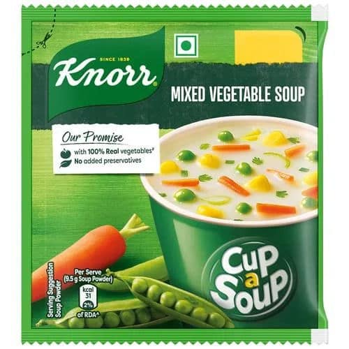 Knorr Mixed Vegetable Cup A Soup, 9.5 gm
